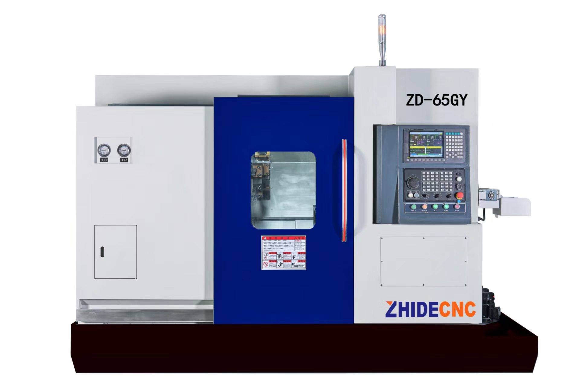 雙主軸雙刀(dāo)塔車(chē)銑複合中心